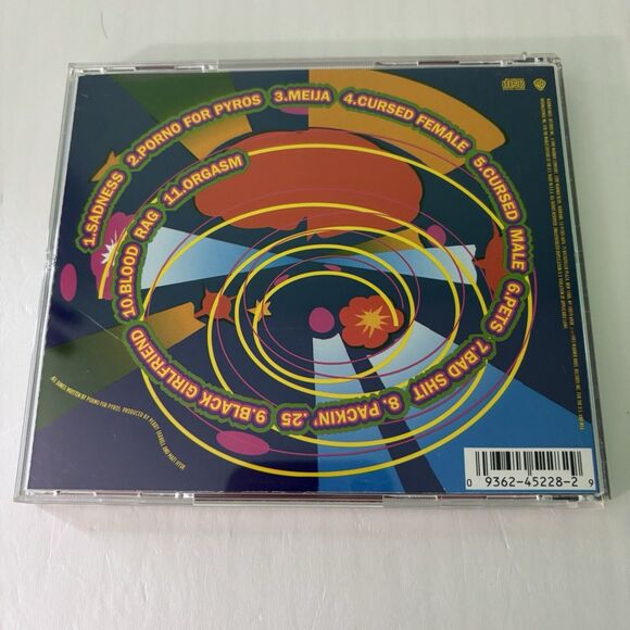 Porno for Pyros CD Debut Album Music Band 1993 Warner Bros 90s Alt Rock - Picture 3 of 4